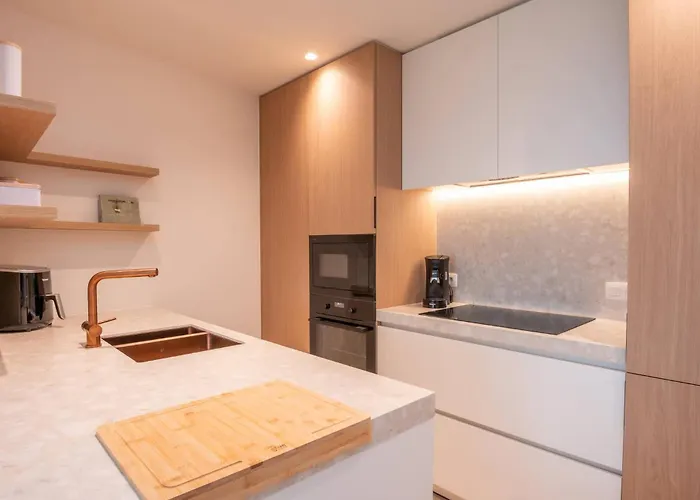 公寓 Sensational Brand New Duplex For 4 奥斯滕德